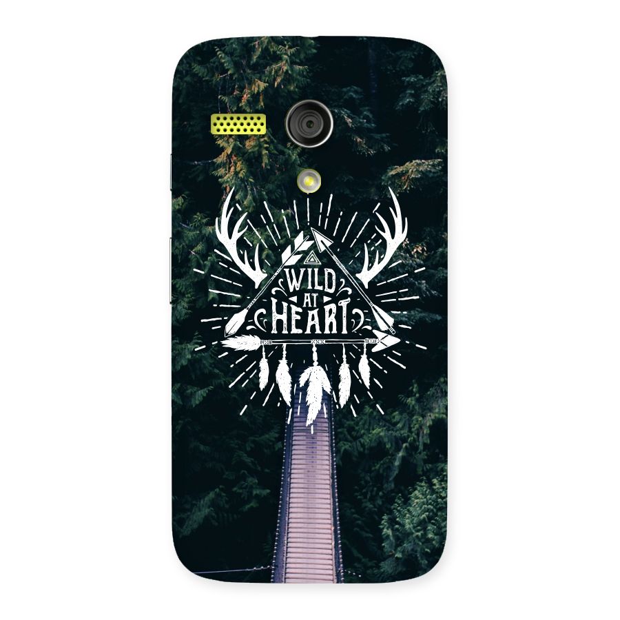 Wild Heart Back Case for Moto G