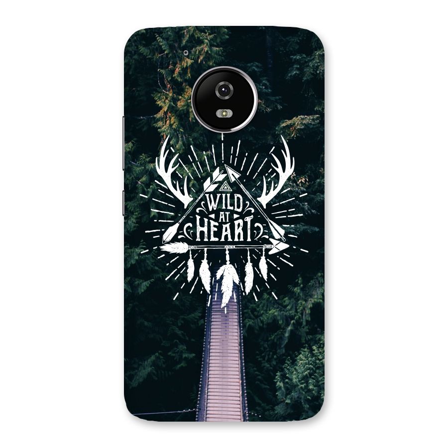 Wild Heart Back Case for Moto G5