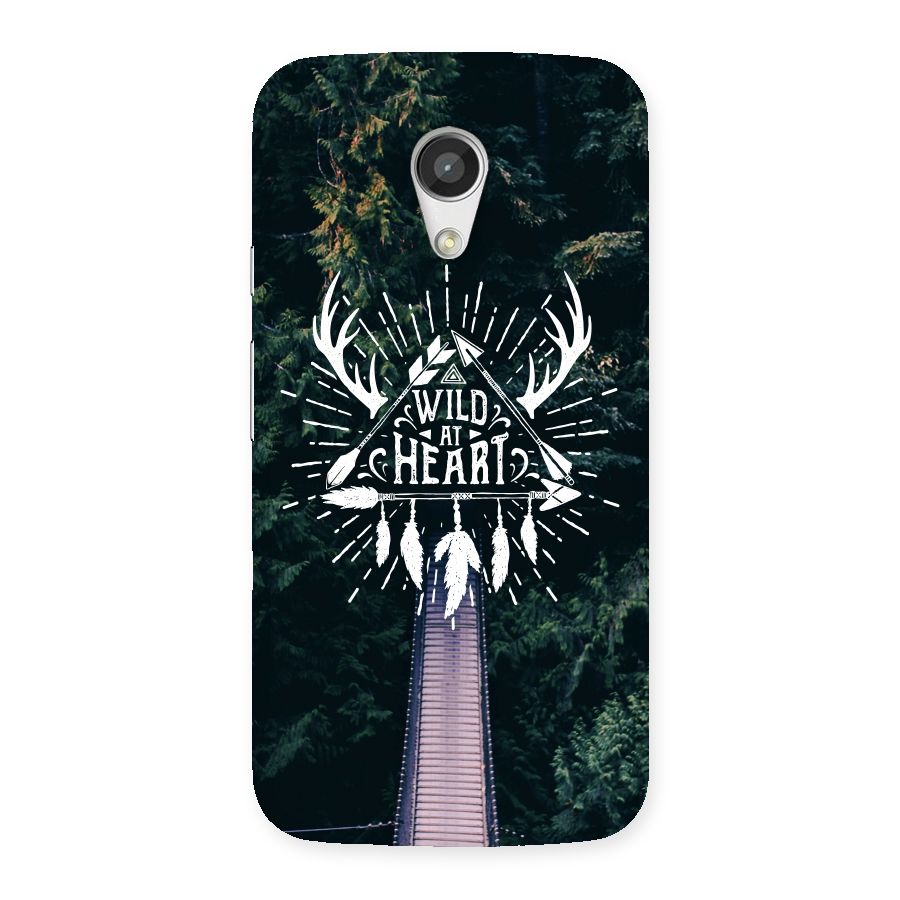 Wild Heart Back Case for Moto G 2nd Gen