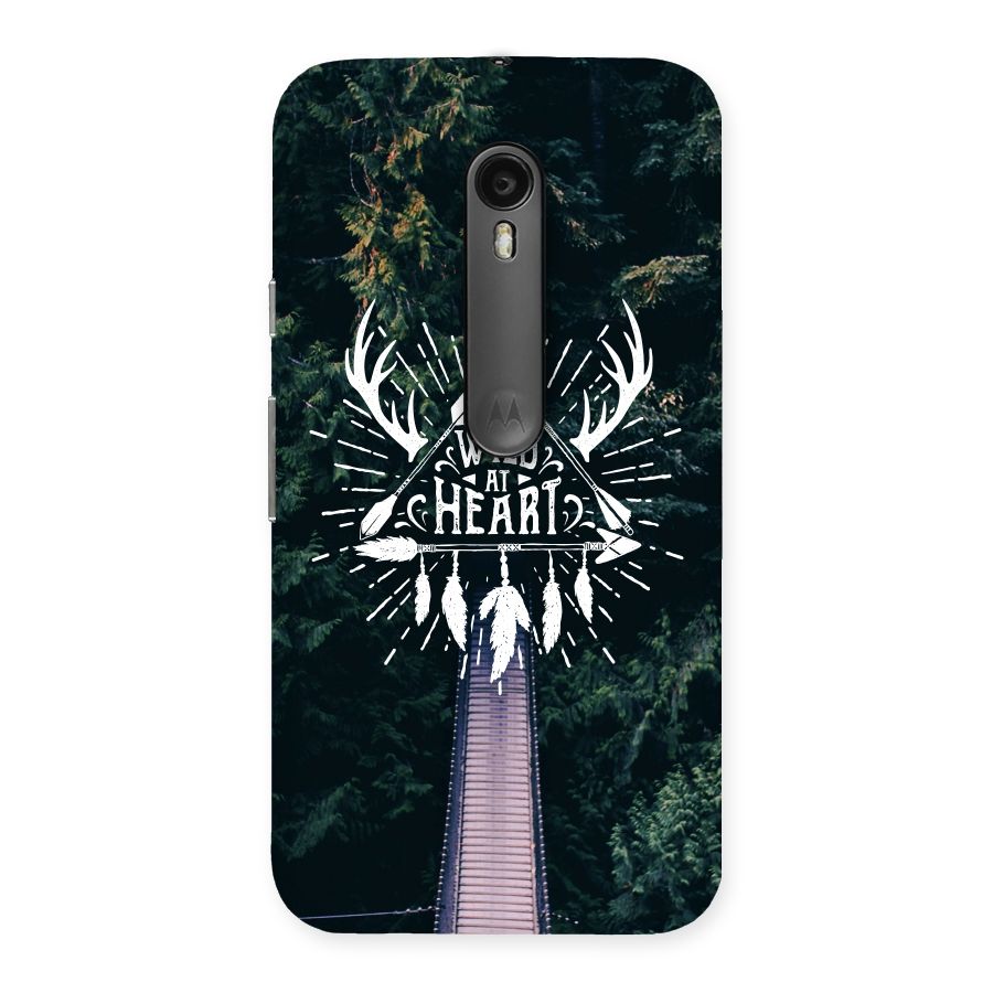 Wild Heart Back Case for Moto G Turbo