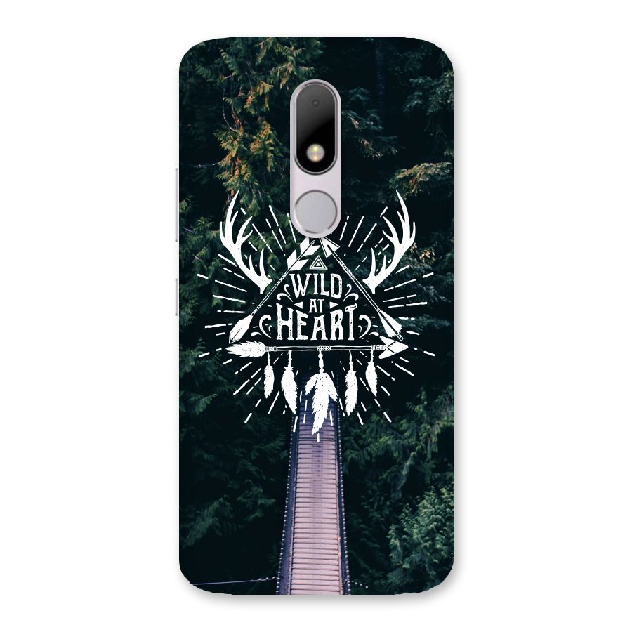 Wild Heart Back Case for Moto M