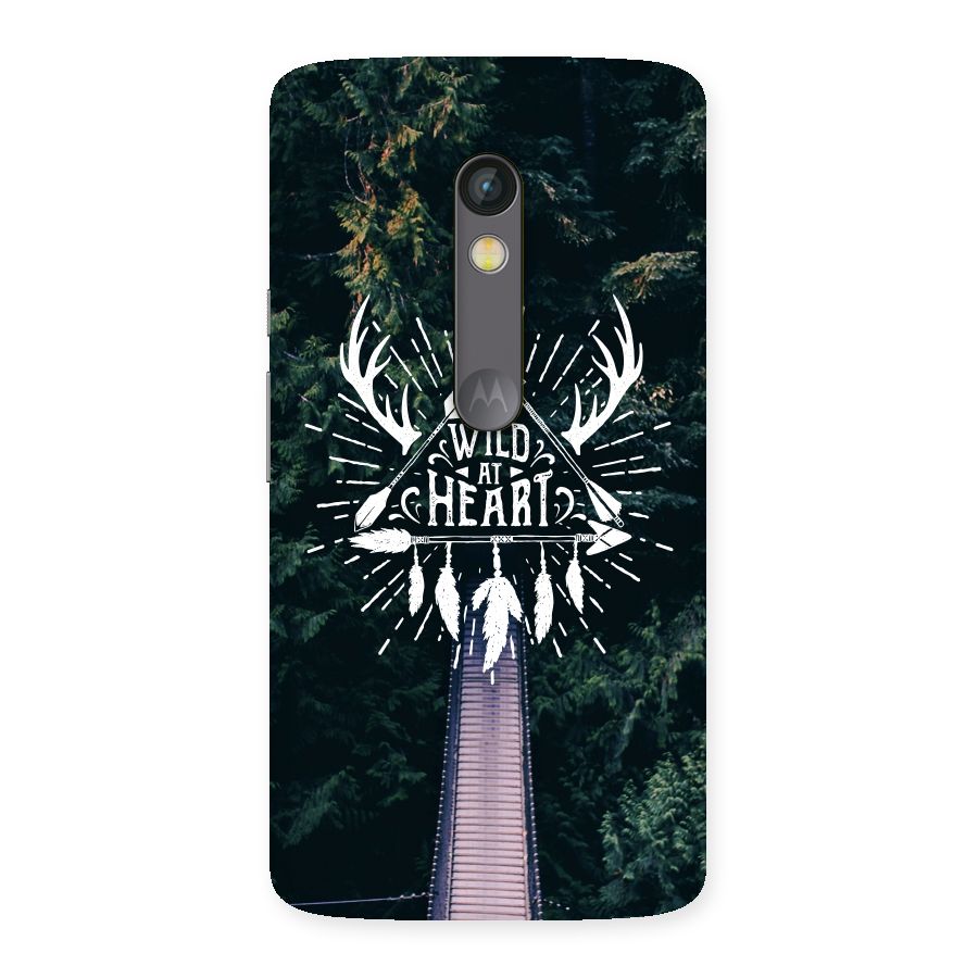 Wild Heart Back Case for Moto X Play