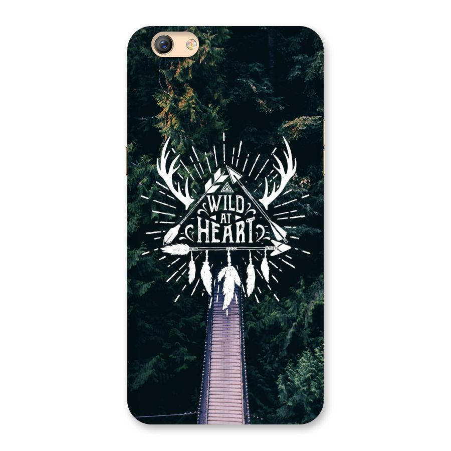 Wild Heart Back Case for Oppo F3 Plus