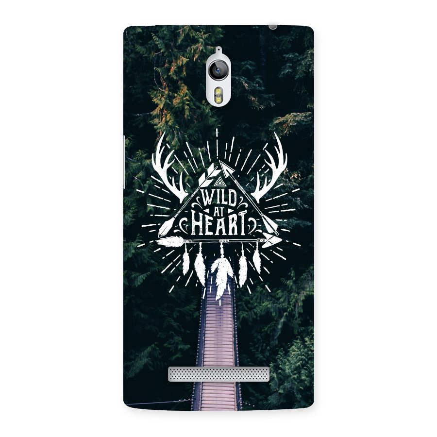 Wild Heart Back Case for Oppo Find 7