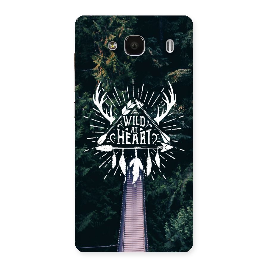Wild Heart Back Case for Redmi 2s