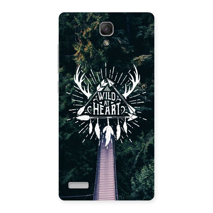 Wild Heart Back Case for Redmi Note Prime