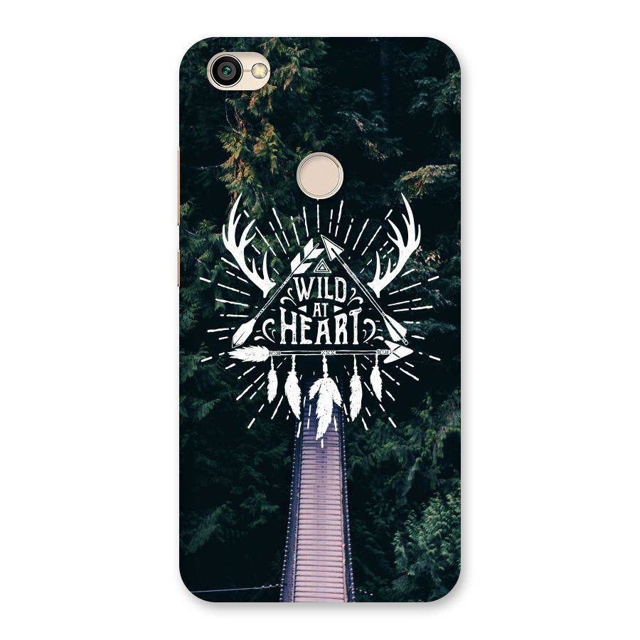 Wild Heart Back Case for Redmi Y1 2017