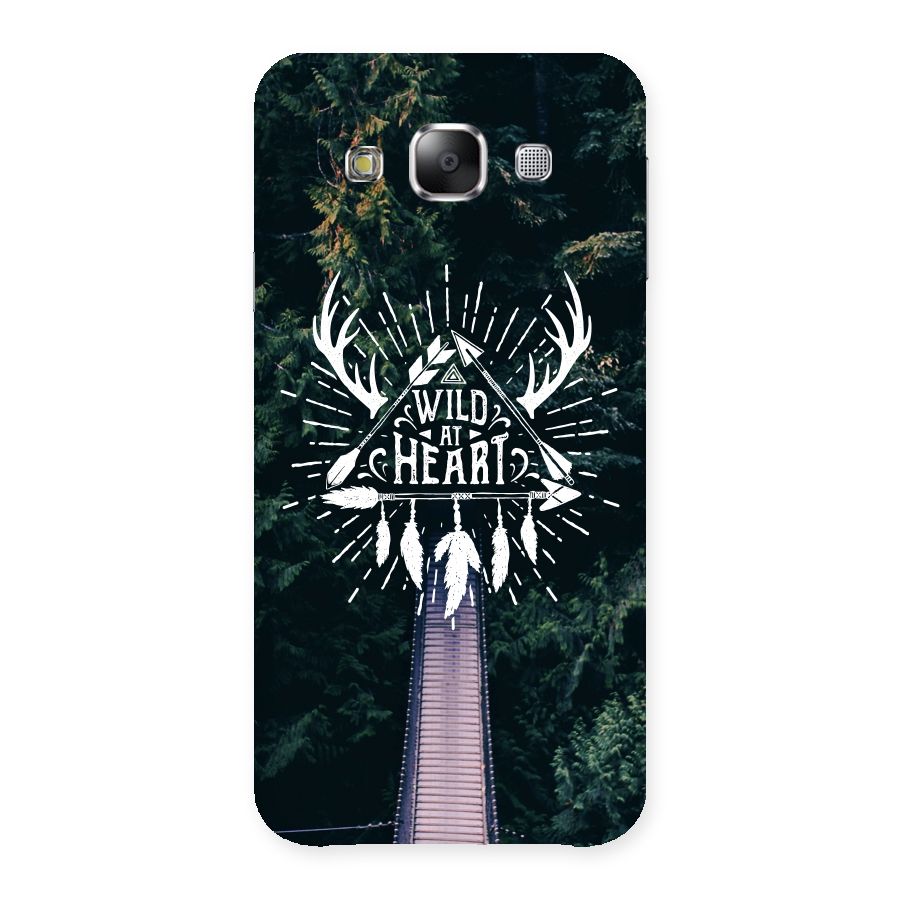 Wild Heart Back Case for Samsung Galaxy E5