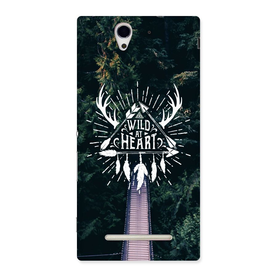 Wild Heart Back Case for Sony Xperia C3