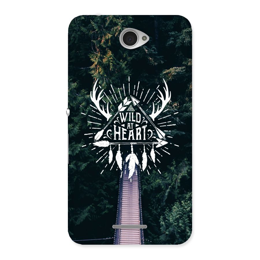 Wild Heart Back Case for Sony Xperia E4