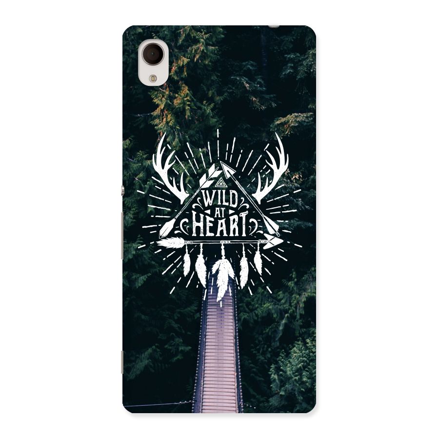 Wild Heart Back Case for Sony Xperia M4