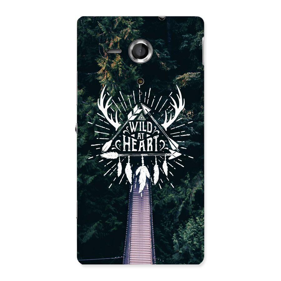 Wild Heart Back Case for Sony Xperia SP