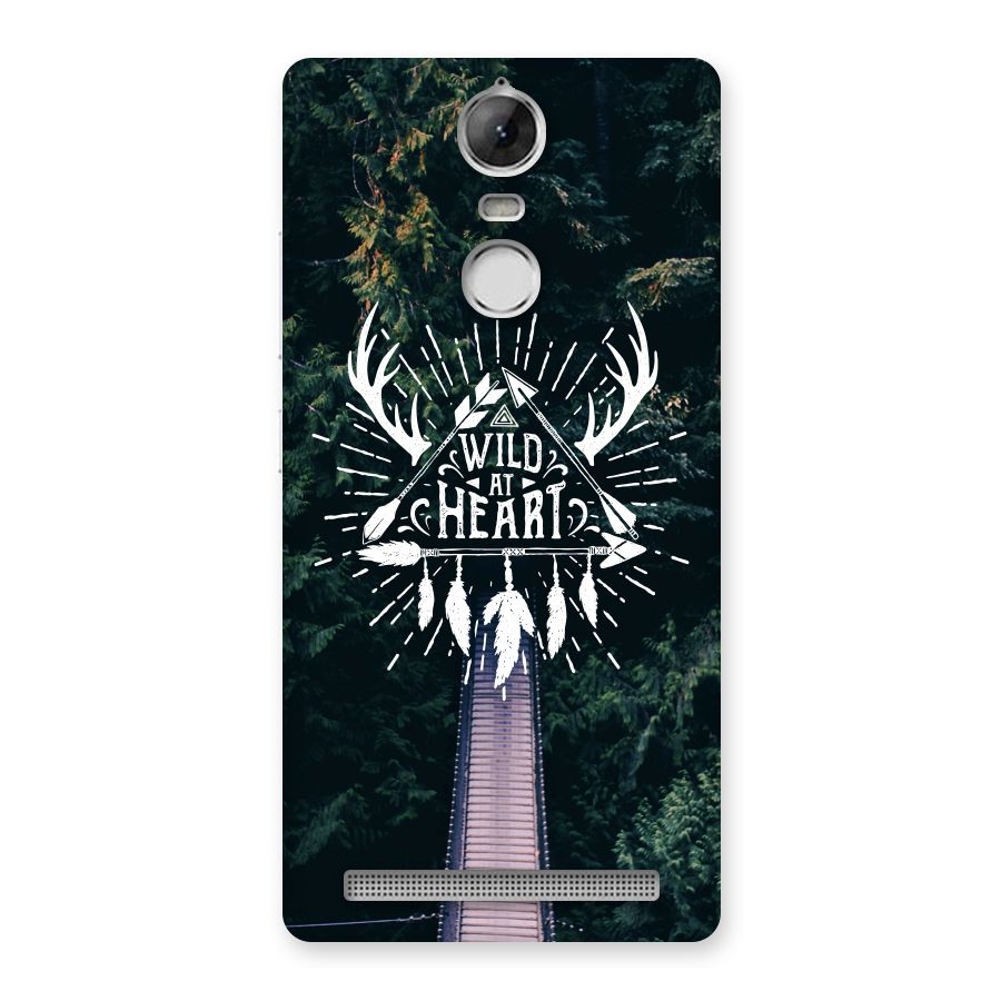 Wild Heart Back Case for Vibe K5 Note