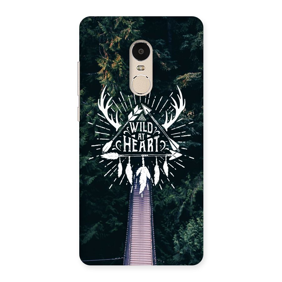 Wild Heart Back Case for Xiaomi Redmi Note 4