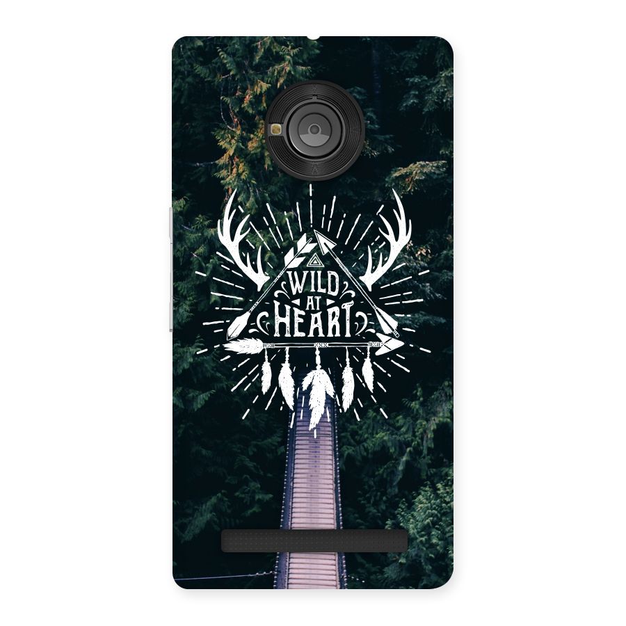 Wild Heart Back Case for Yu Yunique