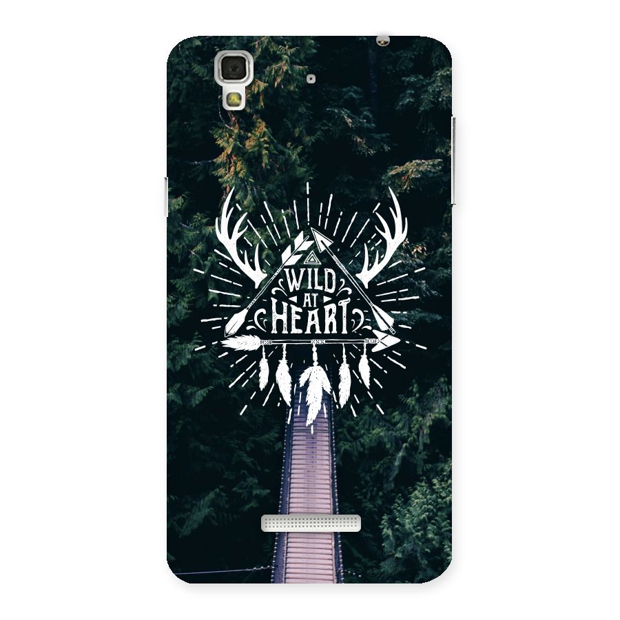 Wild Heart Back Case for Yu Yureka