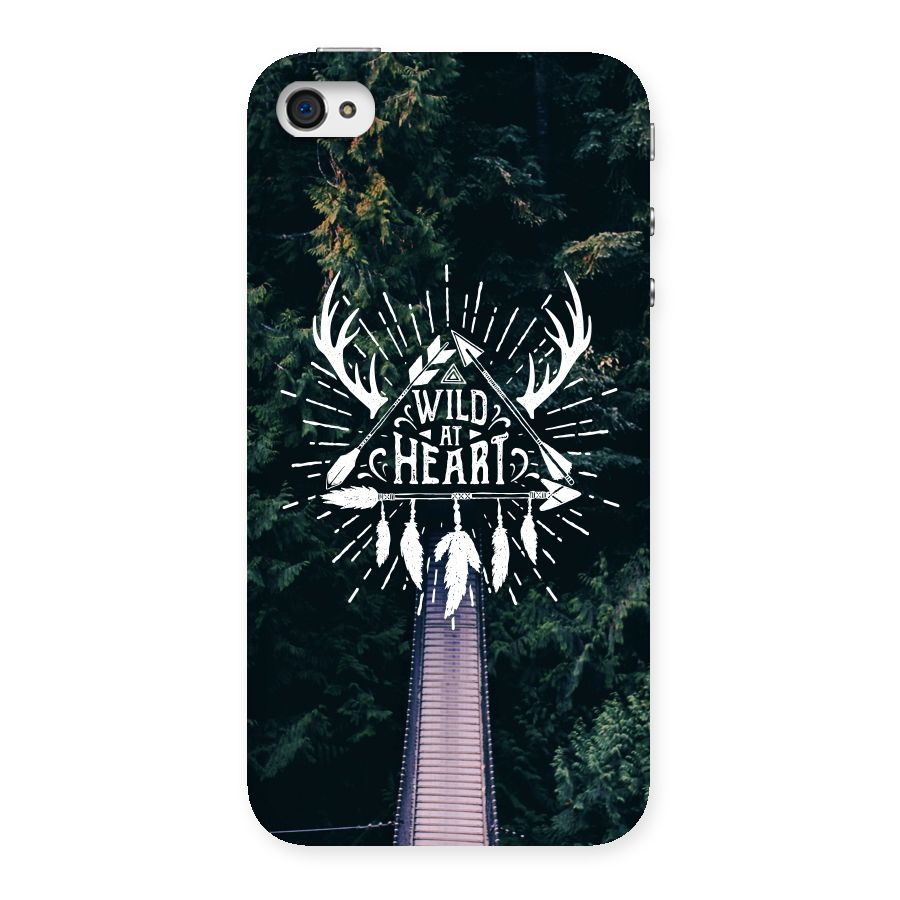 Wild Heart Back Case for iPhone 4 4s