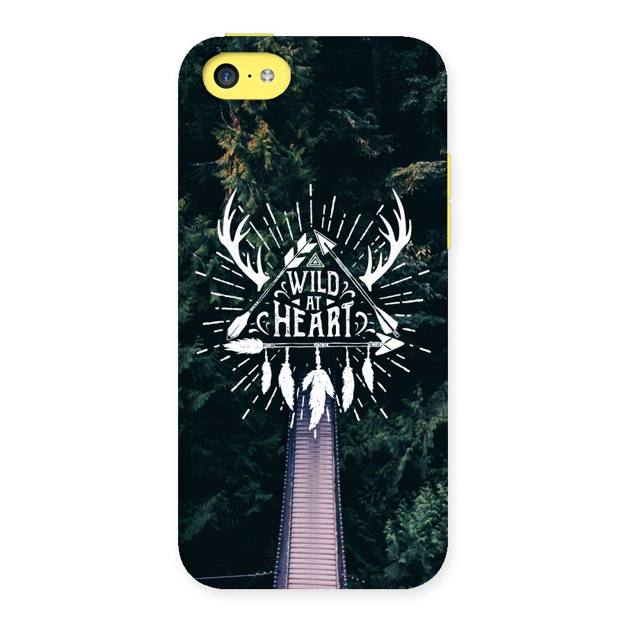 Wild Heart Back Case for iPhone 5C