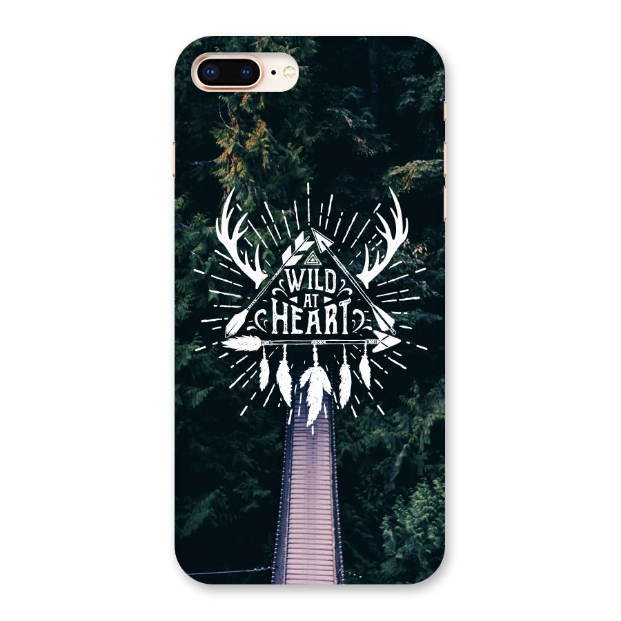Wild Heart Back Case for iPhone 8 Plus