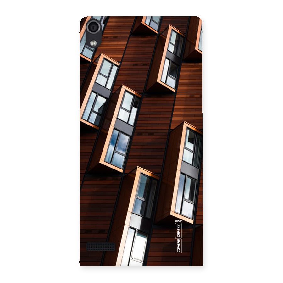 Window Abstract Back Case for Ascend P6