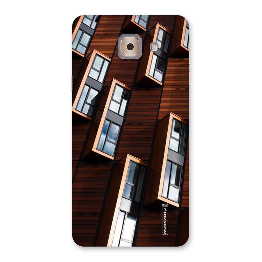 Window Abstract Back Case for Galaxy J7 Max