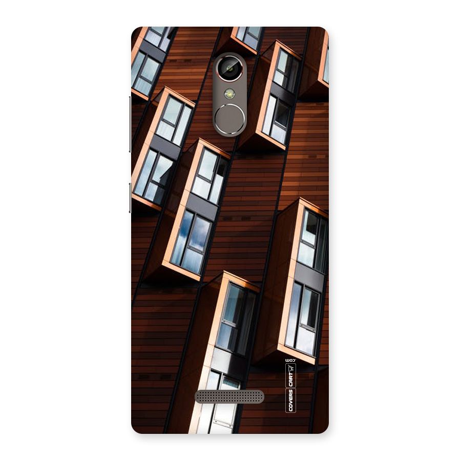 Window Abstract Back Case for Gionee S6s