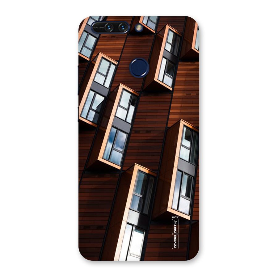 Window Abstract Back Case for Honor 8 Pro