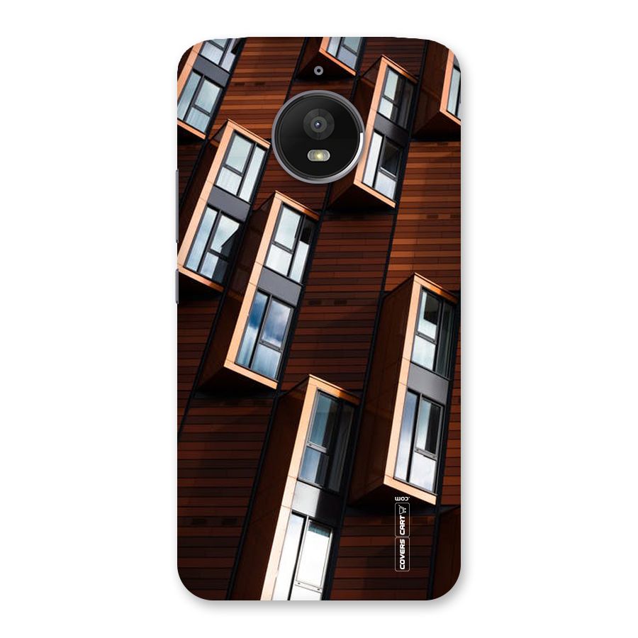 Window Abstract Back Case for Moto E4 Plus