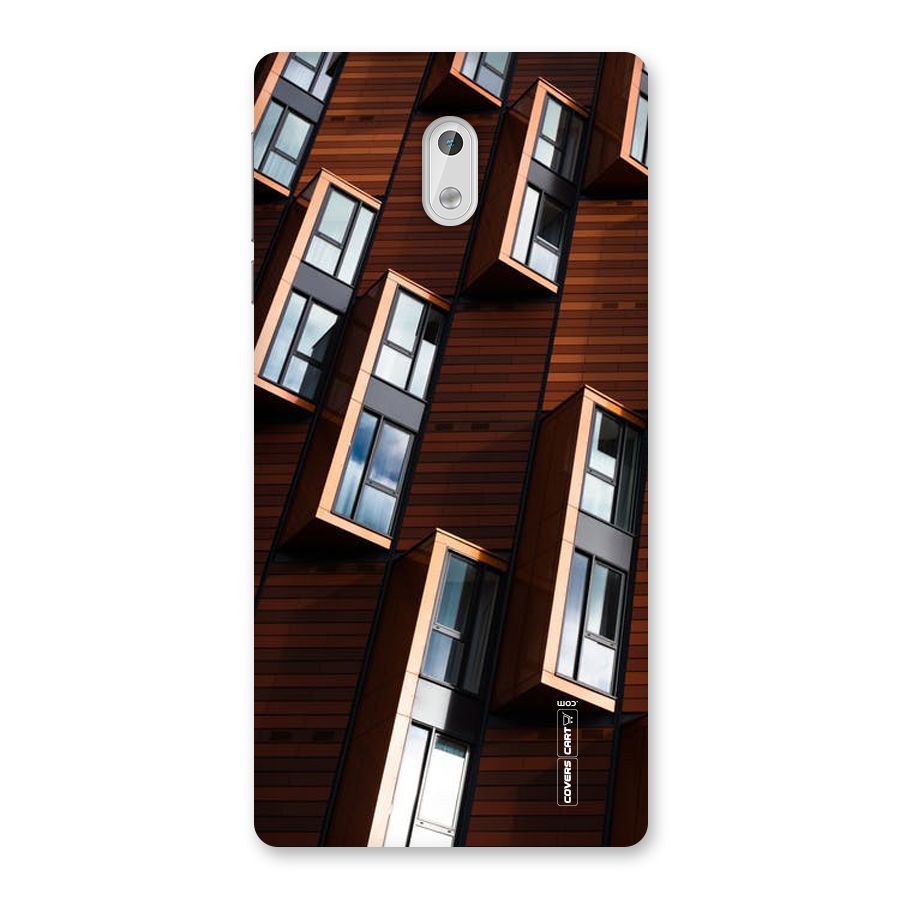 Window Abstract Back Case for Nokia 3