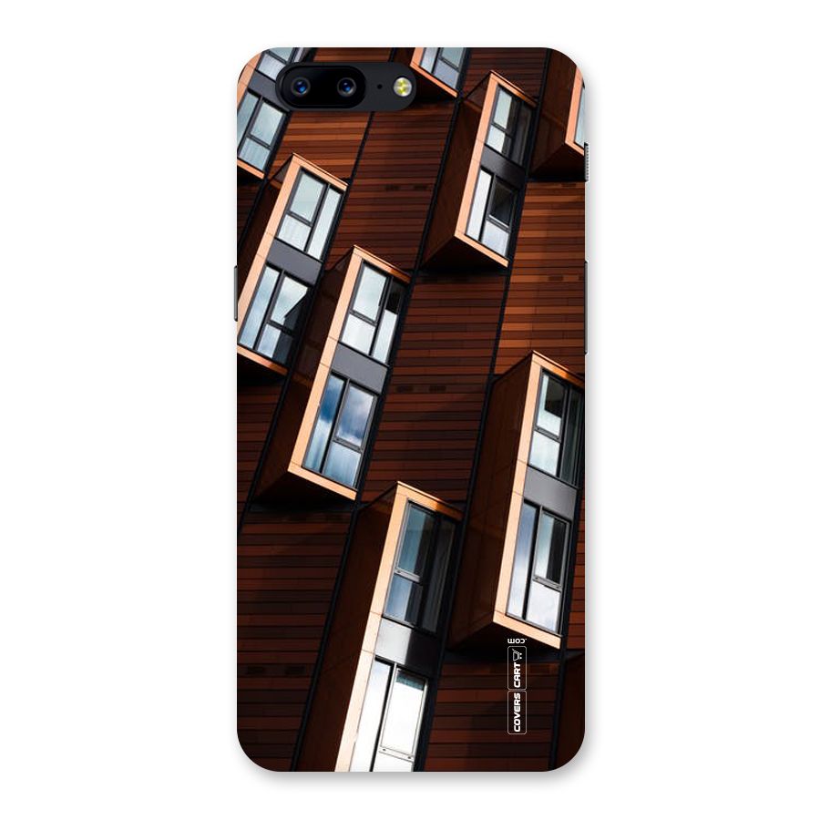 Window Abstract Back Case for OnePlus 5