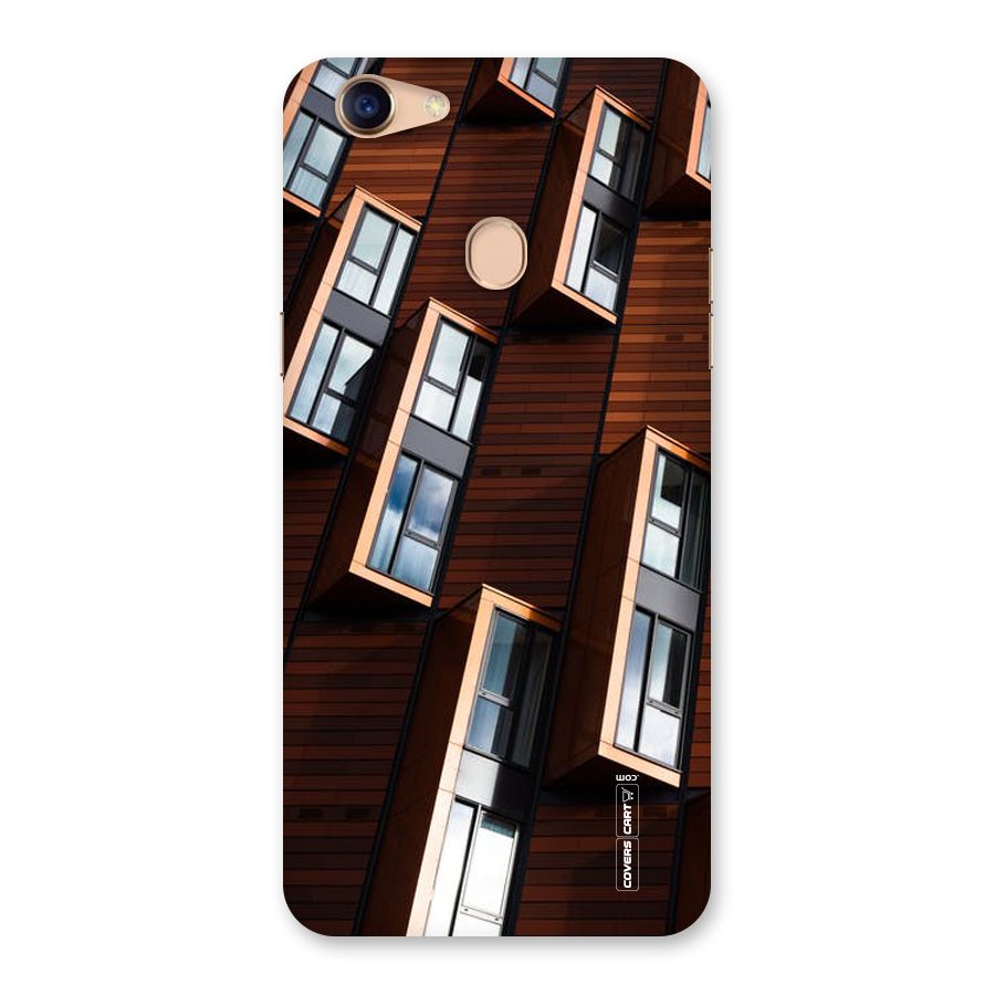 Window Abstract Back Case for Oppo F5
