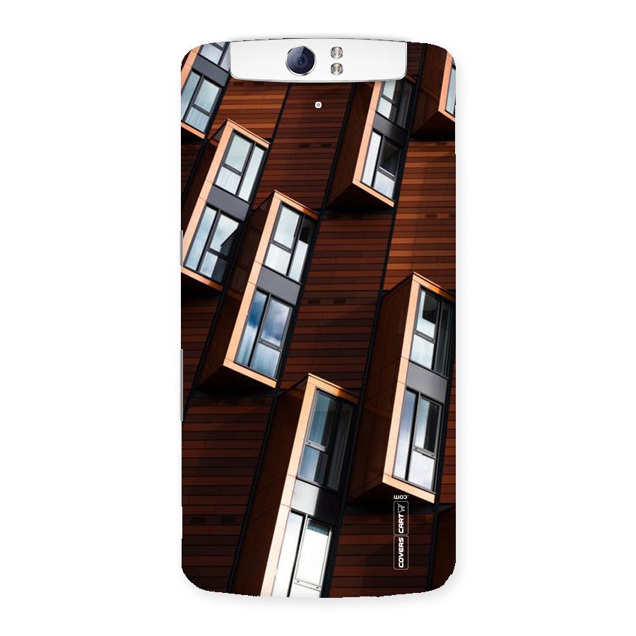 Window Abstract Back Case for Oppo N1