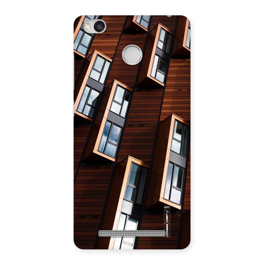 Window Abstract Back Case for Redmi 3S Prime