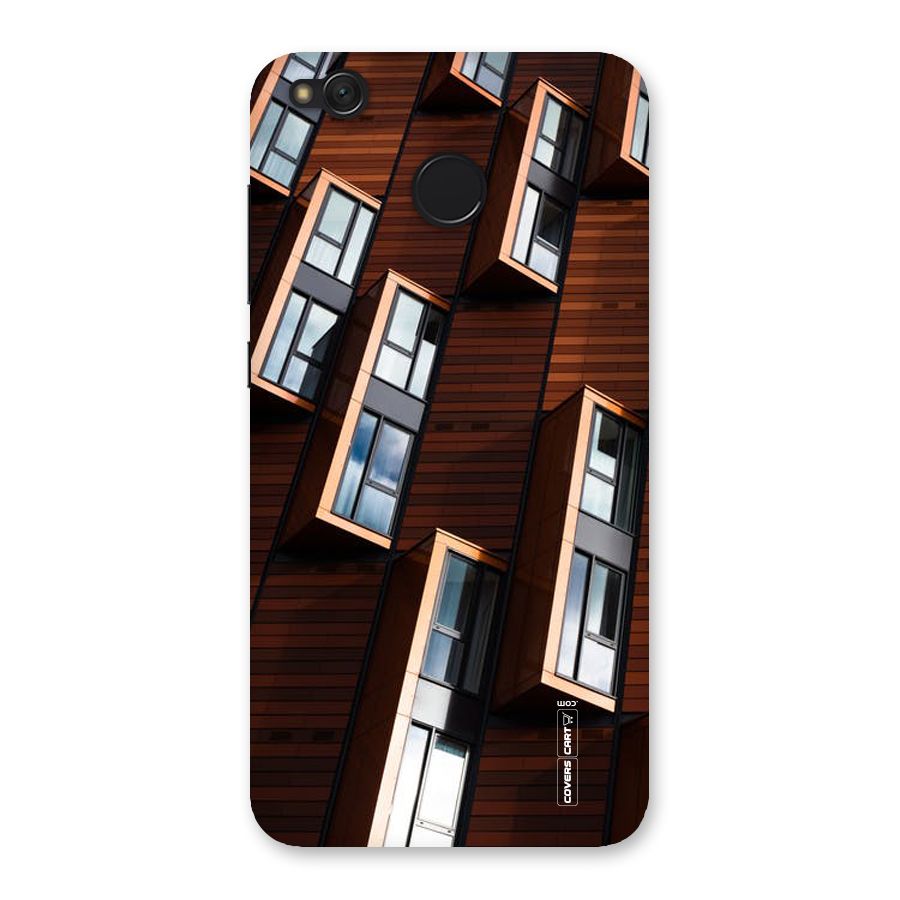Window Abstract Back Case for Redmi 4