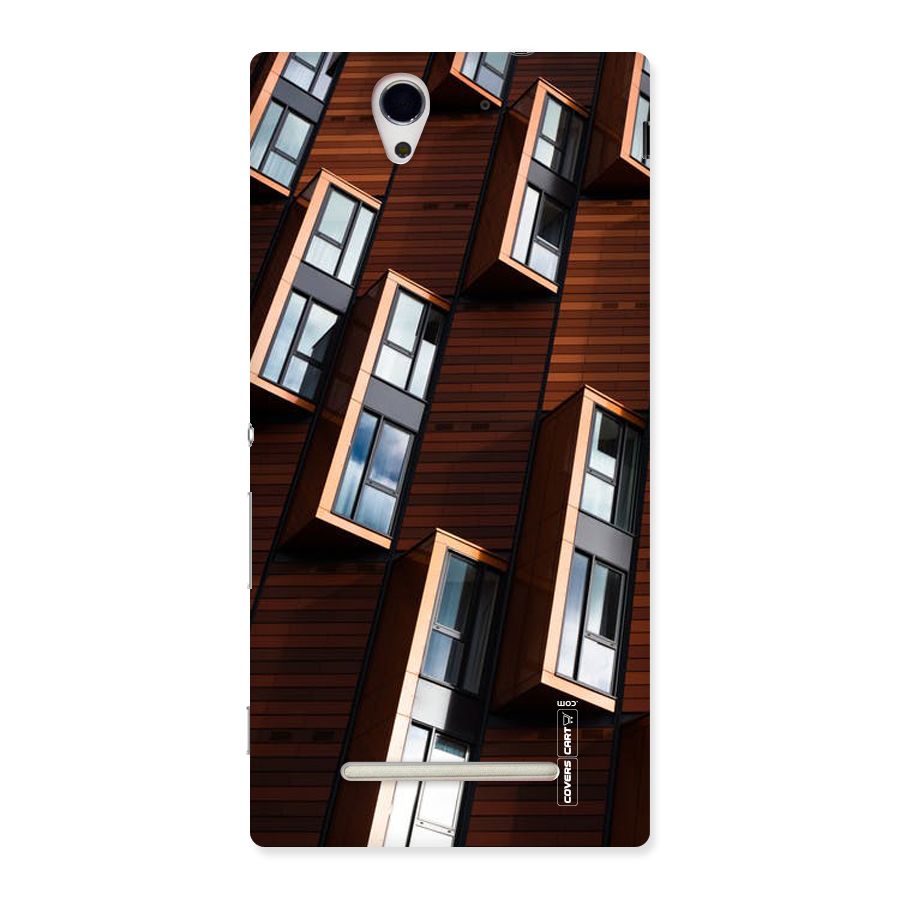 Window Abstract Back Case for Sony Xperia C3
