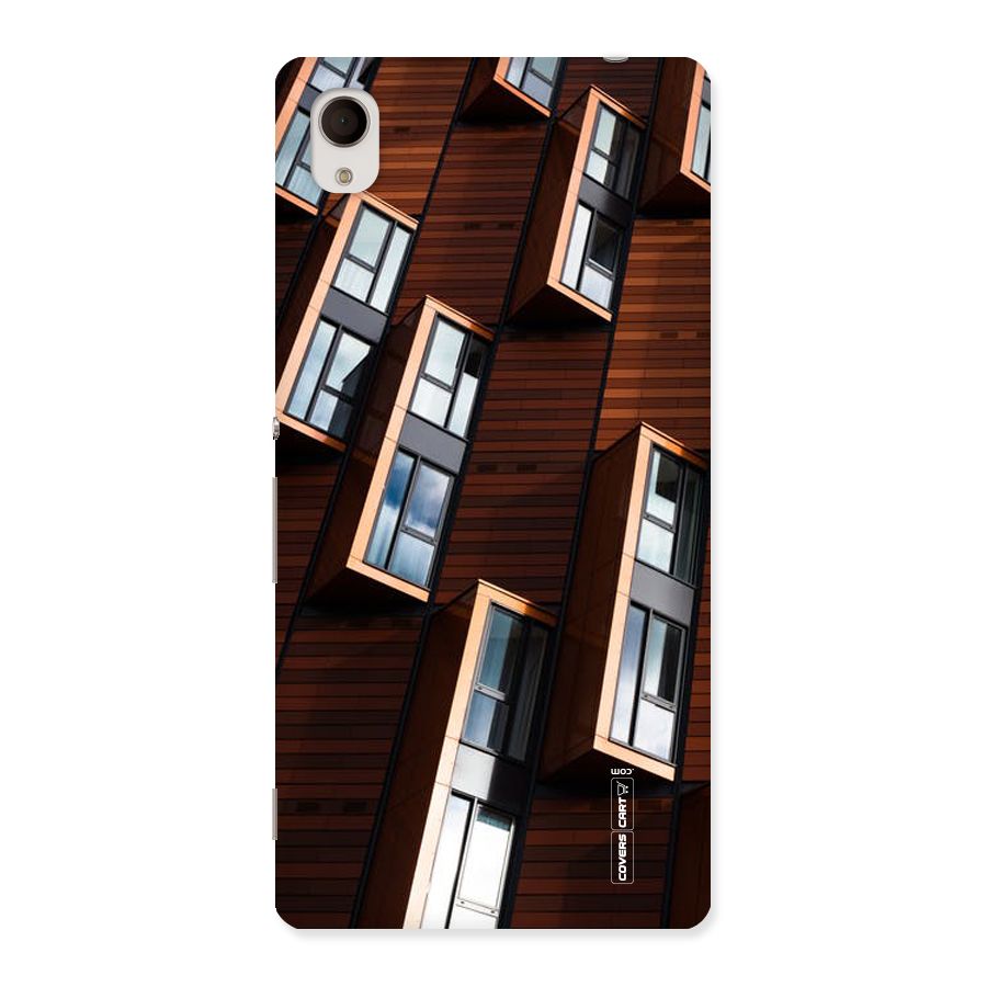 Window Abstract Back Case for Sony Xperia M4