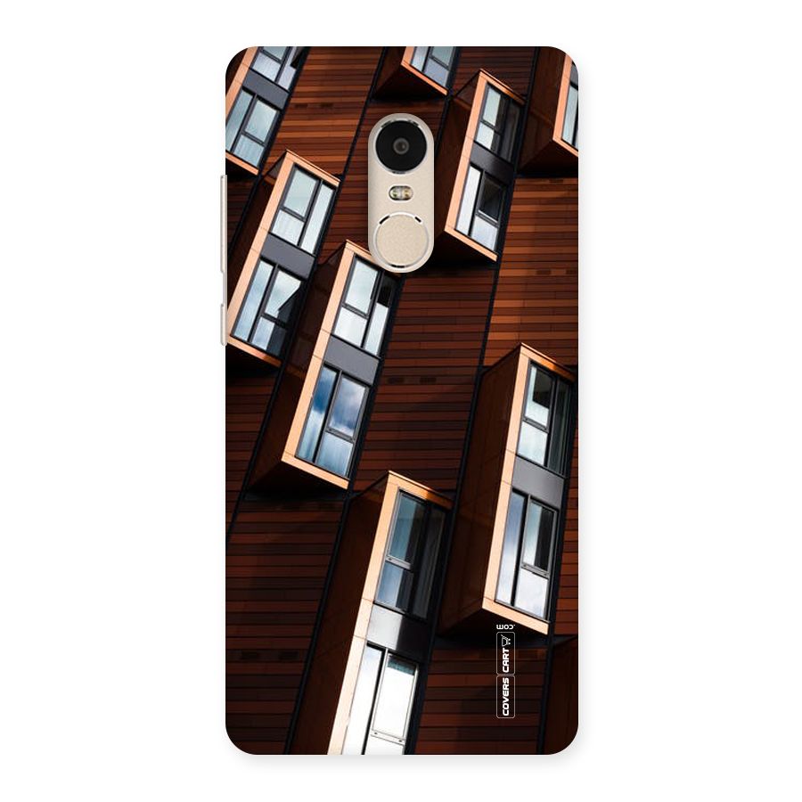Window Abstract Back Case for Xiaomi Redmi Note 4