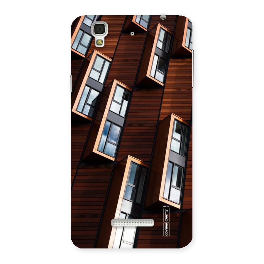 Window Abstract Back Case for YU Yureka Plus