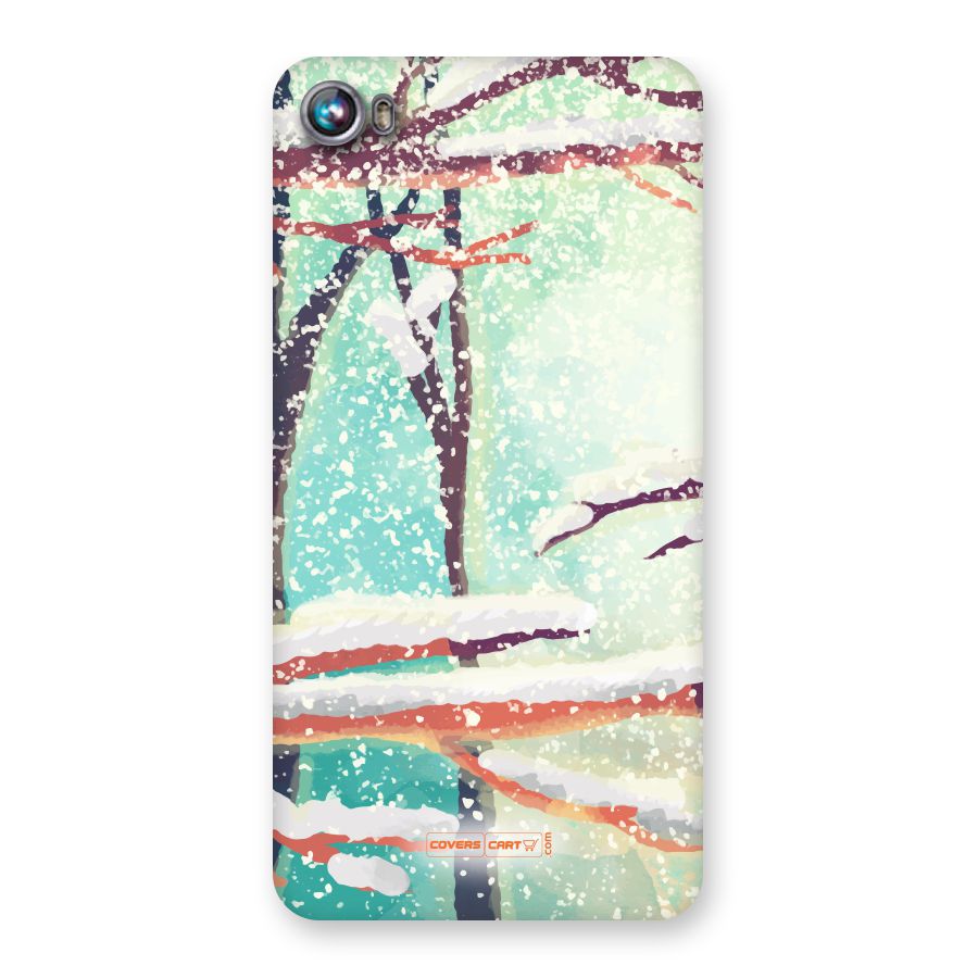 Winter Season Back Case for Canvas Fire 4
