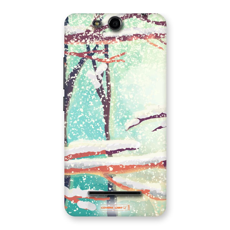 Winter Season Back Case for Canvas Juice 3