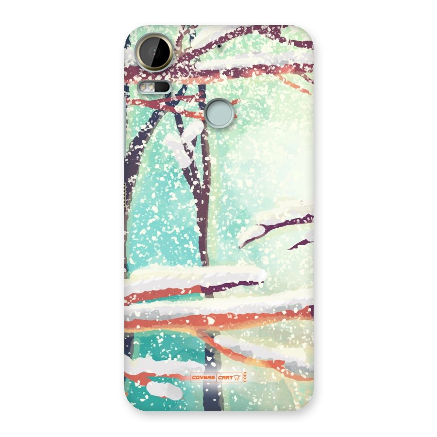 Winter Season Back Case for Desire 10 Pro