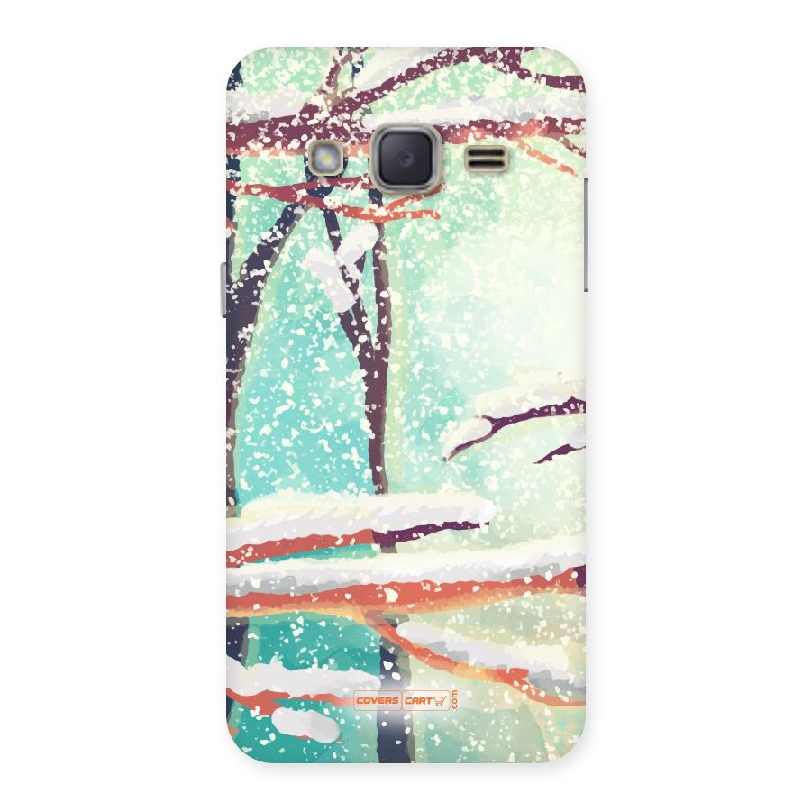 Winter Season Back Case for Galaxy J2