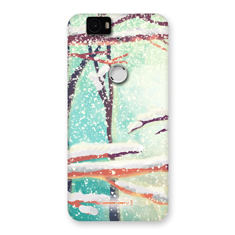 Winter Season Back Case for Google Nexus 6P