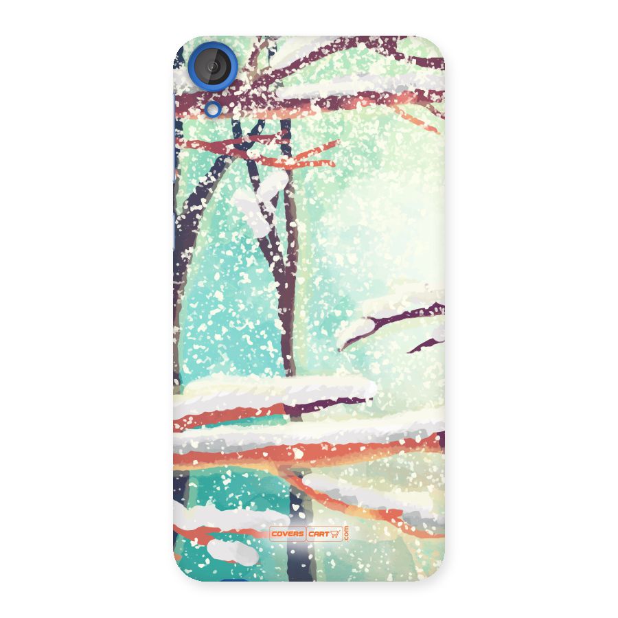 Winter Season Back Case for HTC Desire 820s