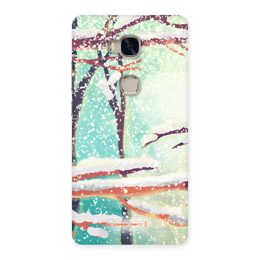 Winter Season Back Case for Huawei Honor 5X