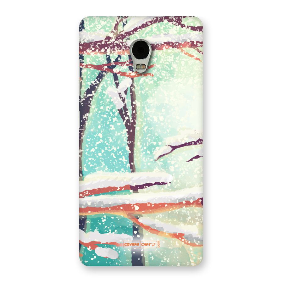 Winter Season Back Case for Lenovo Vibe P1
