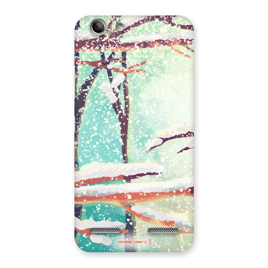 Winter Season Back Case for Vibe K5