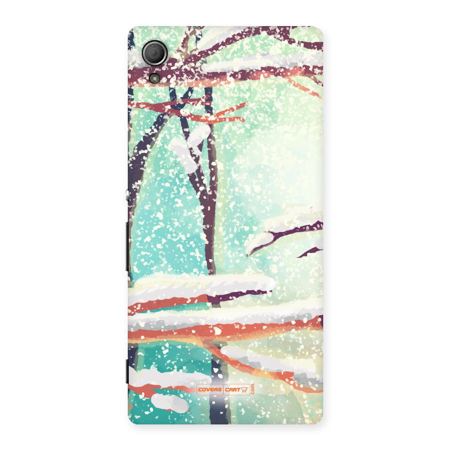 Winter Season Back Case for Xperia Z3 Plus