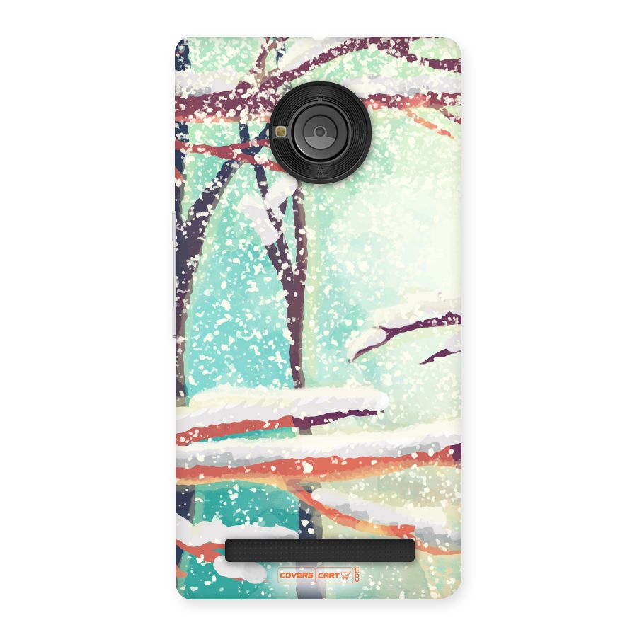 Winter Season Back Case for YU Yunique