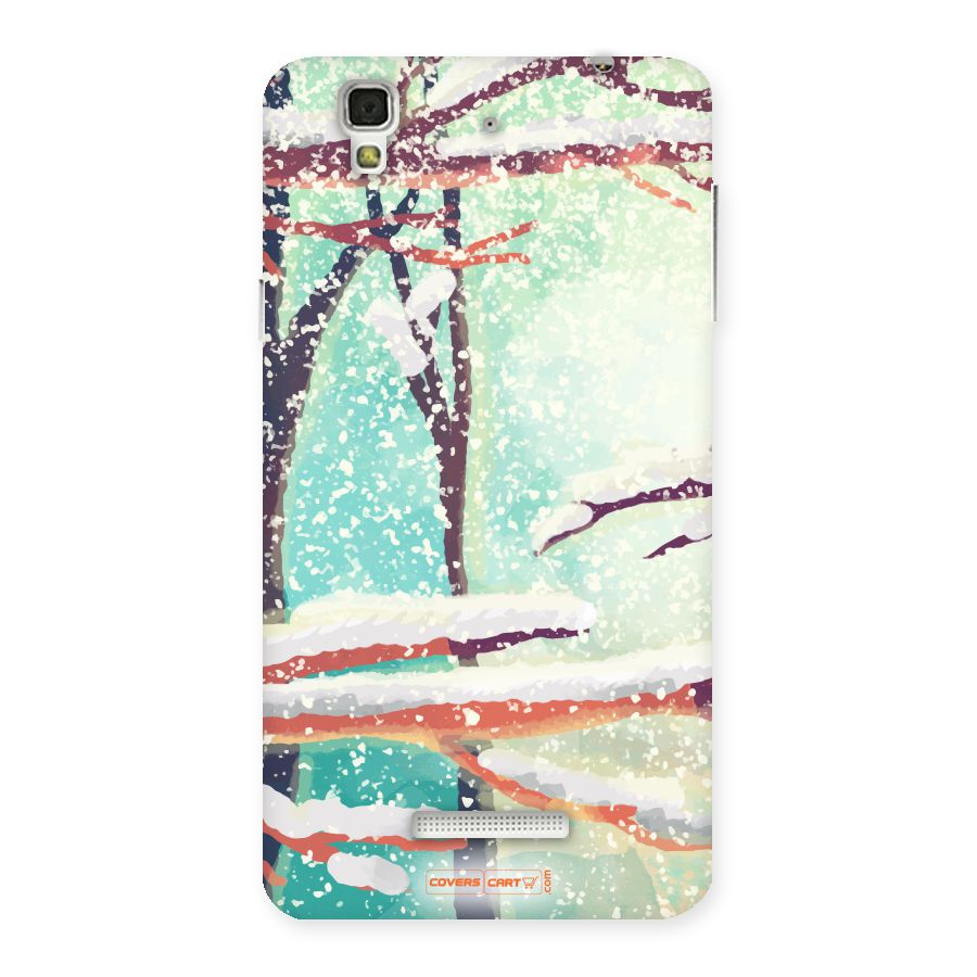 Winter Season Back Case for YU Yureka Plus